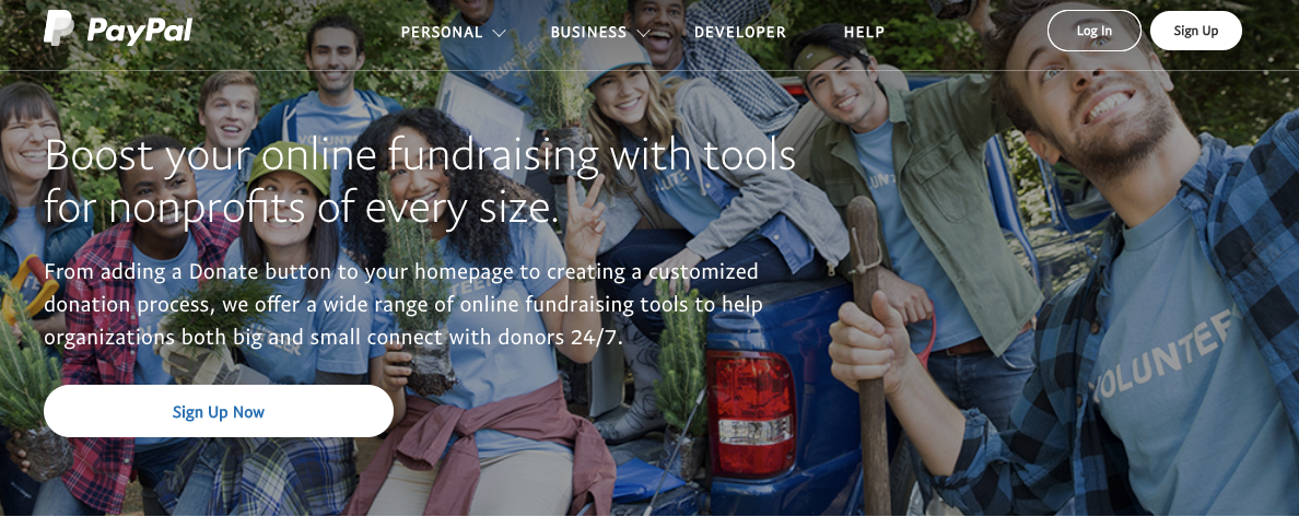 PayPal provides tools and features that let your nonprofit accept and securely process financial contributions.